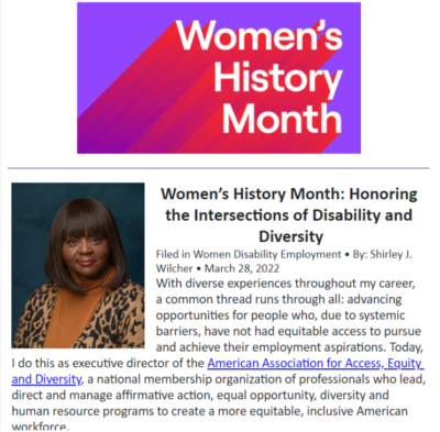 Screenshot of March 2023 DC Metro Newsletter